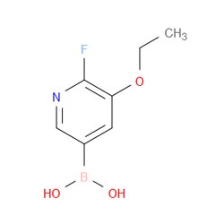 Aobchem&nbsp;2-Fluoro-3-ethoxypyridine-5-boronic acid | ≥97% | CAS 2121513-14-0 | C7H9BFNO3 | 250mg