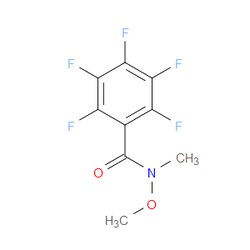 Aobchem&nbsp;2 3 4 5 6-Pentafluoro-N-methoxy-N-methylbenzamide | ≥97% | CAS 1422978-29-7 | C9H6F5NO2 | 5g
