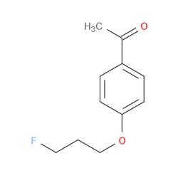 Aobchem&nbsp;Ethanone  1-[4-(3-fluoropropoxy)phenyl]- | ≥95% | CAS 400878-19-5 | C11H13FO2 | 500mg