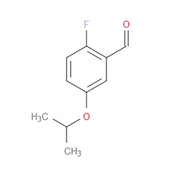 Aobchem&nbsp;2-Fluoro-5-isopropoxybenzaldehyde | ≥97% | CAS 219939-06-7 | C10H11FO2 | 1g