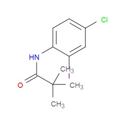 Aobchem&nbsp;4-Chloro-2-iodo-pivaloylaniline | ≥97% | CAS 1809161-40-7 | C11H13ClINO | 5g