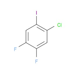 Aobchem&nbsp;1-Chloro-4 5-difluoro-2-iodobenzene | ≥95% | CAS 1261629-20-2 | C6H2ClF2I | 250mg