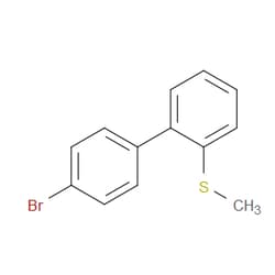 Aobchem&nbsp;4 -Bromo-2-(methylthio)-1 1 -biphenyl | ≥97% | CAS 1443349-83-4 | C13H11BrS | 1g