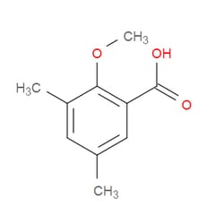 Aobchem&nbsp;2-Methoxy-3 5-dimethylbenzoic acid | ≥95% | CAS 21553-47-9 | C10H12O3 | 250mg