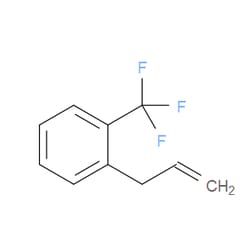 Aobchem&nbsp;1-(2-Propen-1-yl)-2-(trifluoromethyl)benzene | ≥95% | CAS 62826-30-6 | C10H9F3 | 250mg