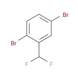 Aobchem&nbsp;1 4-Dibromo-2-(difluoromethyl)benzene | ≥95% | CAS 1214383-36-4 | C7H4Br2F2 | 1g