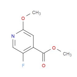 Aobchem&nbsp;Methyl 5-fluoro-2-methoxyisonicotinate | ≥95% | CAS 1214346-01-6 | C8H8FNO3 | 250mg