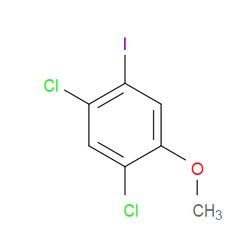 Aobchem&nbsp;1 5-Dichloro-2-iodo-4-methoxybenzene | ≥95% | CAS 189138-40-7 | C7H5Cl2IO | 1g