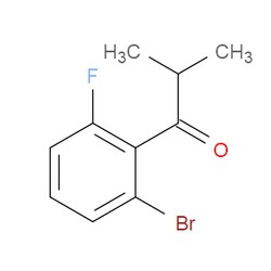 Aobchem&nbsp;1-(2-Bromo-6-fluorophenyl)-2-methylpropan-1-one | ≥97% | CAS 693285-70-0 | C10H10BrFO | 5g