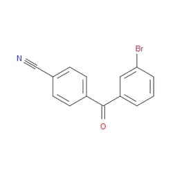 Aobchem&nbsp;4-(3-Bromobenzoyl)benzonitrile | ≥95% | CAS 243137-97-5 | C14H8BrNO | 1g