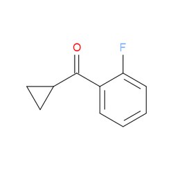 Aobchem&nbsp;Cyclopropyl(2-fluorophenyl)methanone | ≥97% | CAS 141030-72-0 | C10H9FO | 5g