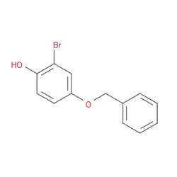Aobchem&nbsp;Phenol  2-bromo-4-(phenylmethoxy)- | ≥95% | CAS 79352-66-2 | C13H11BrO2 | 500mg
