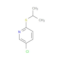Aobchem&nbsp;5-Chloro-2-[(1-methylethyl)thio]pyridine | ≥97% | CAS 1489477-17-9 | C8H10ClNS | 1g