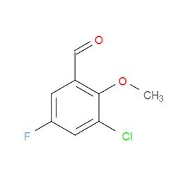 Aobchem&nbsp;3-Chloro-5-fluoro-2-methoxybenzaldehyde | ≥97% | CAS 82129-41-7 | C8H6ClFO2 | 500mg