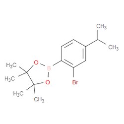 Aobchem&nbsp;2-Bromo-4-isopropylphebylboronic acid pinacol ester | ≥97% | CAS 2121513-67-3 | C15H22BBrO2 | 1g