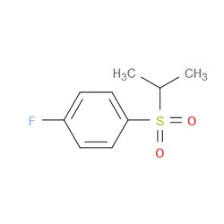 Aobchem&nbsp;1-Fluoro-4-[(1-methylethyl)sulfonyl]benzene | ≥95% | CAS 70399-09-6 | C9H11FO2S | 5g