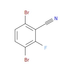 Aobchem&nbsp;3 6-Dibromo-2-fluorobenzonitrile | ≥97% | CAS 1160574-03-7 | C7H2Br2FN | 500mg