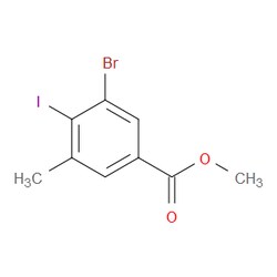 Aobchem&nbsp;Methyl 3-bromo-4-iodo-5-methylbenzoate | ≥97% | CAS 1160574-57-1 | C9H8BrIO2 | 1g