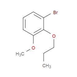 Aobchem&nbsp;1-Bromo-3-methoxy-2-propoxybenzene | ≥95% | CAS 1864654-26-1 | C10H13BrO2 | 250mg