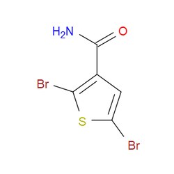 Aobchem&nbsp;2 5-Dibromothiophene-3-carboxamide | ≥95% | CAS 857979-62-5 | C5H3Br2NOS | 5g