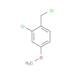 Aobchem&nbsp;2-Chloro-1-(chloromethyl)-4-methoxybenzene | ≥97% | CAS 101080-63-1 | C8H8Cl2O | 1g