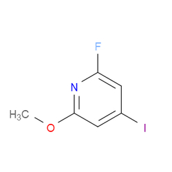 Aobchem&nbsp;2-Fluoro-4-iodo-6-methoxypyridine | ≥95% | CAS 1207840-36-5 | C6H5FINO | 250mg