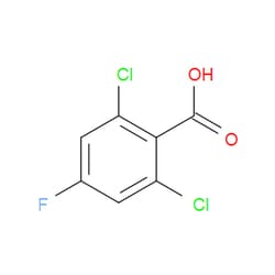 Aobchem&nbsp;2 6-Dichloro-4-fluorobenzoic acid | ≥97% | CAS 232275-55-7 | C7H3Cl2FO2 | 250mg