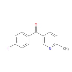 Aobchem&nbsp;(4-Iodophenyl)(6-methyl-3-pyridinyl)methanone | ≥95% | CAS 1187164-52-8 | C13H10INO | 250mg
