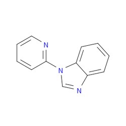 Aobchem&nbsp;1-(2-Pyridinyl)-1H-benzimidazole | ≥95% | CAS 25660-37-1 | C12H9N3 | 500mg