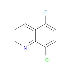 Aobchem&nbsp;8-Chloro-5-fluoroquinoline | ≥97% | CAS 917251-76-4 | C9H5ClFN | 1g
