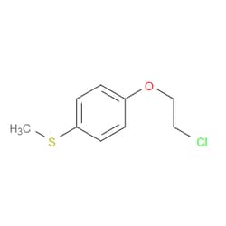 Aobchem&nbsp;1-(2-Chloroethoxy)-4-(methylthio)benzene | ≥95% | CAS 34334-21-9 | C9H11ClOS | 1g