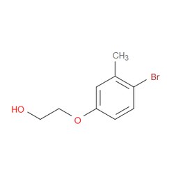 Aobchem&nbsp;2-(4-Bromo-3-methylphenoxy)ethanol | ≥95% | CAS 26738-92-1 | C9H11BrO2 | 500mg