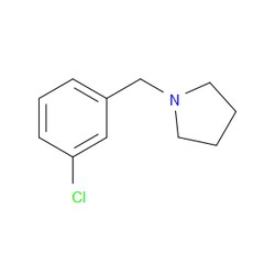 Aobchem&nbsp;1-[(3-Chlorophenyl)methyl]pyrrolidine | ≥97% | CAS 78064-92-3 | C11H14ClN | 1g