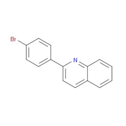 Aobchem&nbsp;2-(4-Bromophenyl)quinoline | ≥97% | CAS 24641-31-4 | C15H10BrN | 5g