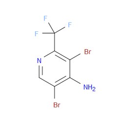 Aobchem&nbsp;3 5-Dibromo-2-(trifluoromethyl)pyridin-4-amine | ≥95% | CAS 2403731-08-6 | C6H3Br2F3N2 | 250mg