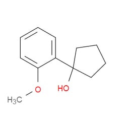 Aobchem&nbsp;1-(2-Methoxyphenyl)cyclopentanol | ≥95% | CAS 79416-01-6 | C12H16O2 | 500mg