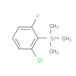 Aobchem&nbsp;(2-Chloro-6-fluorophenyl)trimethylsilane | ≥97% | CAS 133117-45-0 | C9H12ClFSi | 1g