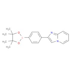 Aobchem&nbsp;2-(4-(4 4 5 5-Tetramethyl-1 3 2-dioxaborolan-2-yl)phenyl)imidazo[1 2-a]pyridine | ≥95% | CAS 461701-10-0 | C19H21BN2O2 | 250mg