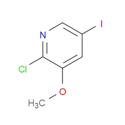 Aobchem&nbsp;2-Chloro-5-iodo-3-methoxypyridine | ≥97% | CAS 1352881-81-2 | C6H5ClINO | 500mg