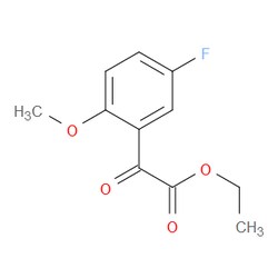 Aobchem&nbsp;Ethyl 2-(5-fluoro-2-methoxyphenyl)-2-oxoacetate | ≥95% | CAS 873548-10-8 | C11H11FO4 | 500mg