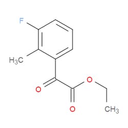 Aobchem&nbsp;Ethyl 2-(3-fluoro-2-methylphenyl)-2-oxoacetate | ≥95% | CAS 951888-55-4 | C11H11FO3 | 250mg