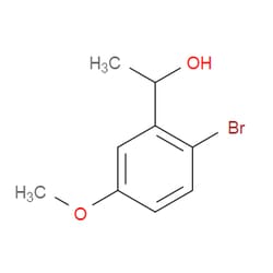 Aobchem&nbsp;1-(2-Bromo-5-methoxyphenyl)ethanol | ≥95% | CAS 71095-23-3 | C9H11BrO2 | 250mg