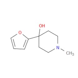 Aobchem&nbsp;4-(Furan-2-yl)-1-methylpiperidin-4-ol | ≥95% | CAS 75446-48-9 | C10H15NO2 | 500mg