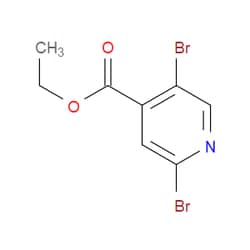Aobchem&nbsp;Ethyl 2 5-dibromo-4-pyridinecarboxylate | ≥97% | CAS 1214361-41-7 | C8H7Br2NO2 | 5g