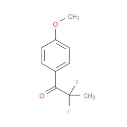 Aobchem&nbsp;2 2-Difluoro-1-(4-methoxyphenyl)-1-propanone | ≥95% | CAS 144464-70-0 | C10H10F2O2 | 1g