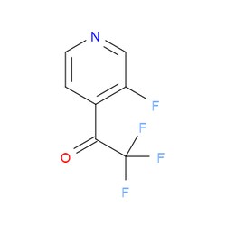 Aobchem&nbsp;2 2 2-Trifluoro-1-(3-fluoropyridin-4-yl)ethanone | ≥95% | CAS 1060802-46-1 | C7H3F4NO | 250mg