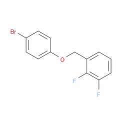 Aobchem&nbsp;1-((4-Bromophenoxy)methyl)-2 3-difluorobenzene | ≥95% | CAS 1121636-68-7 | C13H9BrF2O | 1g