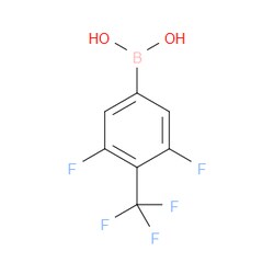 Aobchem&nbsp;3 5-Difluoro-4-(trifluoromethyl)phenyl boronic acid | ≥97% | CAS 1459778-94-9 | C7H4BF5O2 | 250mg