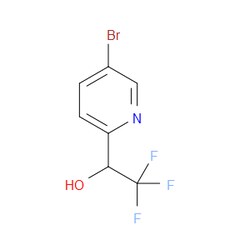 Aobchem&nbsp;1-(5-Bromopyridin-2-yl)-2 2 2-trifluoroethanol | ≥97% | CAS 917397-92-3 | C7H5BrF3NO | 1g