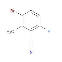 Aobchem&nbsp;3-Bromo-6-fluoro-2-methylbenzonitrile | ≥95% | CAS 1255207-47-6 | C8H5BrFN | 250mg